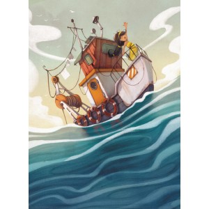 Детская книга. Банда пиратов : Атака пираньи 797001 на укр. языке