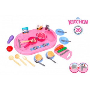 Детский игровой набор Кухня 6177TXK, 26 предметов