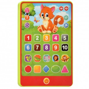 Детский интерактивный планшет SK 0016 на укр. языке (Зеленый )