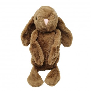 Детский плюшевый рюкзак Кролик Bambi C51801, 30х13 см (Коричневый)