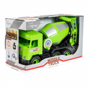 Бетономешалка "Middle truck" (зеленая)
