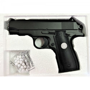 Игрушечный пистолет пистолет "Browning mini" Galaxy G2 Металл, черный