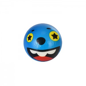 Мяч детский Монстрик Bambi MS 3438-1 размер 6,3 см фомовый (Голубой)