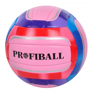 Мяч волейбольный Profi EV-3371 диаметр 20 см (Розовый )