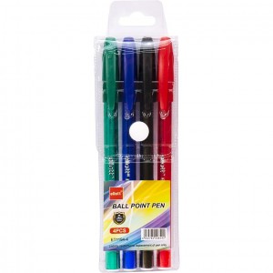 Набір кулькових ручок "Ellott" ET1194-4, 4 кольори