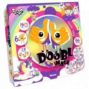 Настольная развлекательная игра "Doobl Image" DBI-01 RUS на русском (Единороги)