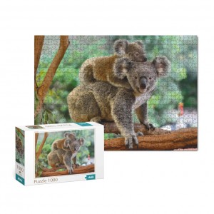 Пазл "Маленькая коала с мамой" DoDo 301183, 1000 эл