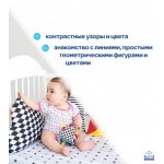 Подвеска-бортик для кроватки "Облачко B&W" МС 110512-05
