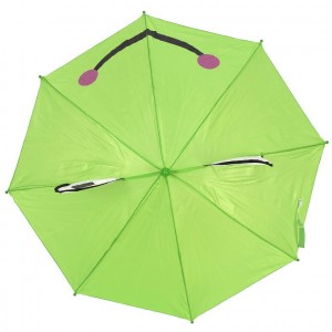 Зонтик-трость детский с ушками SY-15 Животные                                                (Жабка)