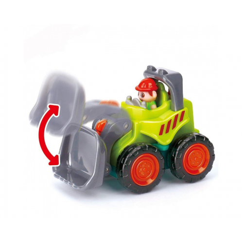 Детская игрушечная Стройтехника 3116B, 7 см подвижные детали  (Бульдозер)