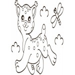 Дитяча водна розмальовка: Дикі тварини 734008, 8 сторінок