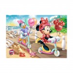 Детские пазлы Disney "Минни с самокатом на пляже" Trefl 13262 200 элементов