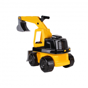 Іграшковий трактор 6290TXK з рухомими деталями (Жовто-чорний)