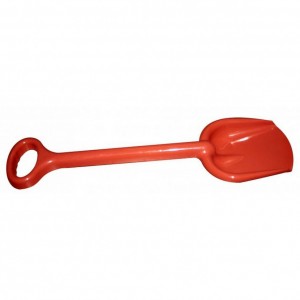 Іграшкова лопата для пісочниці №1 013955 велика (Червона)