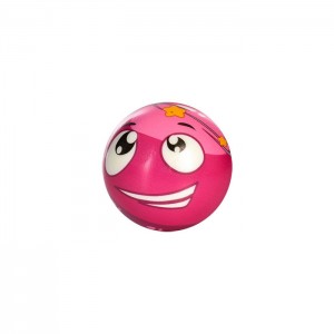 Мяч детский  Смайл Bambi MS 3485 размер 6,3 см фомовый (Розовый)