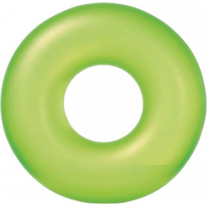 Надувной круг для купания 59262 неоновый (Зеленый)
