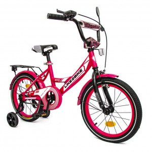 Велосипед дитячий 2-х колісний 16" 211603 (RL7T) Like2bike Sky, рожевий, рама сталь, з дзвінком