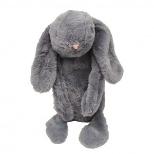 Детский плюшевый рюкзак Кролик Bambi C51801, 30х13 см (Серый)