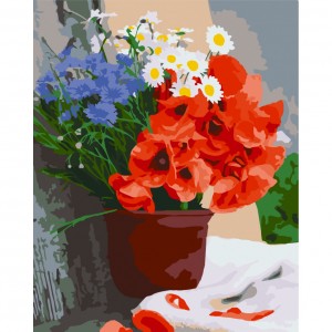 Картина за номерами "Квіти червня" Art Craft 12149-AC 40х50 см
