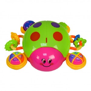 Музыкальная игрушка "Жук"  2012-6A (Зеленый)