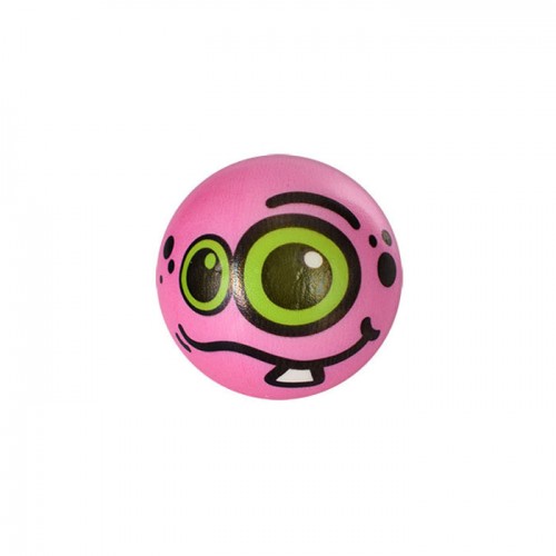 Мяч детский Монстрик Bambi MS 3438-1 размер 6,3 см фомовый (Розовый)