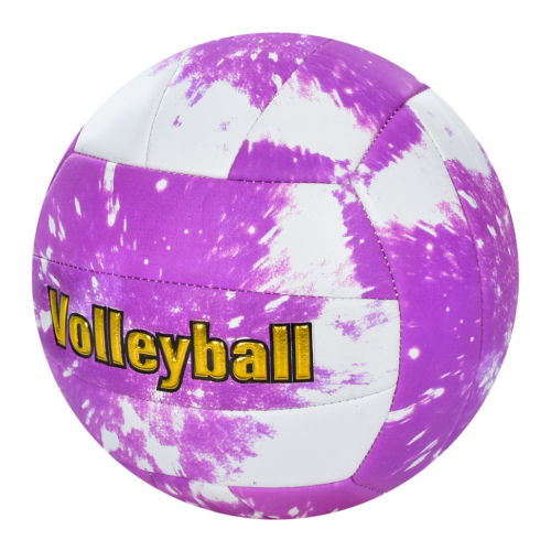Мяч волейбольный Bambi MS 3546 диаметр 20 см (Фиолетовый)
