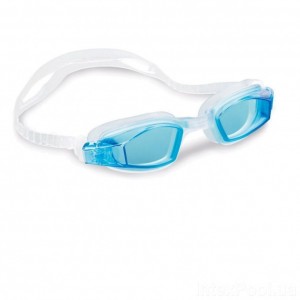 Очки для плавания Intex 55682 размер L (Голубой)