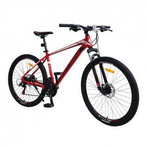 Велосипед дорослий 2-х колісн. 27,5" A212702 (1шт) LIKE2BIKE Active 1.0,червоний,рама алюм.18",21-шв, Disk brake,збірка 85%