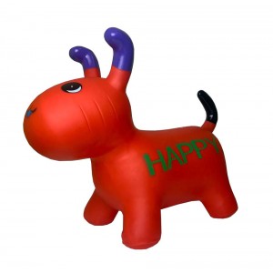 Детская  игрушка прыгун собака BT-RJ-0072 резиновый (Red)