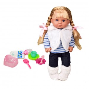 Дитяча лялька BabyToby 319019-5 п'є-пісяє