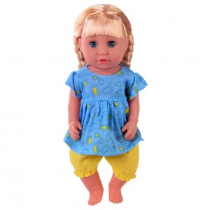 Дитяча лялька Bambi QH14-60 у сумочці (Блакитний)