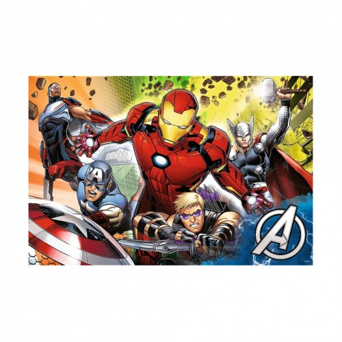 Дитячі пазли SUPER МАХІ Marvel "Разом сильніше" Trefl 41007 24 елементи, з розфарбовкою