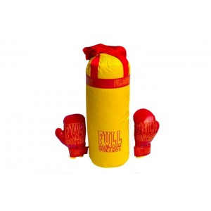 Детский боксерский набор с перчатками 0004DT БОЛ "Full" Желтый