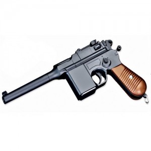 Игрушечный пистолет "Маузер С 96" Galaxy G12 Металл, черный