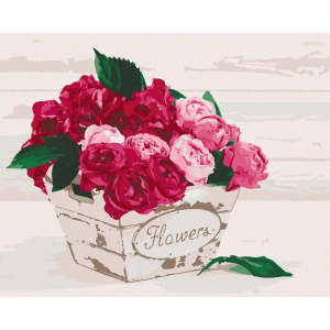 Картина по номерам "Flower's box" Art Craft 12151-AC 40*50 см