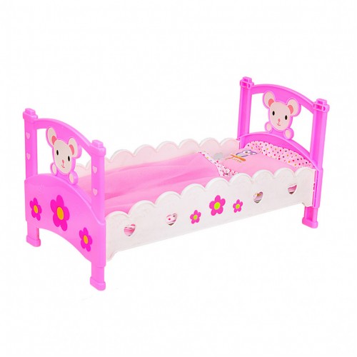 Кроватка для куклы RL005 с аксессуарами 50х27 см