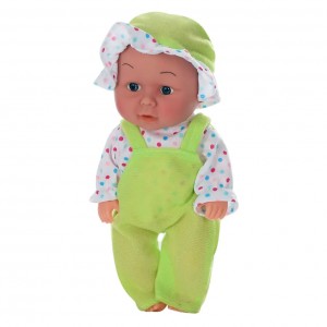 Кукла Пупс 9615-8 23см, ванночка 25 см (Зеленый)