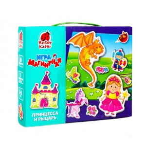 Магнитная игра для детей "Принцесса и рыцарь" RK2060-01