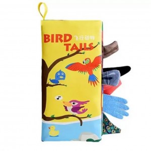 Мягкая книга-шуршалка Kids Melody 6626 (Птицы)