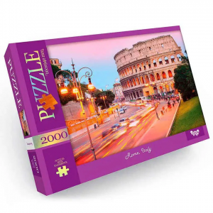 Пазл "Рим, Італія" Danko Toys C2000-01-08, 2000 ел.