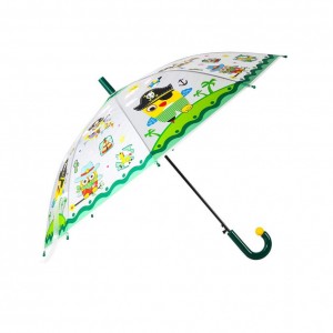 Зонтик детский MK 4566 трость (Зеленый)
