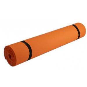 Йогамат, коврик для йоги M 0380-2 материал EVA (Оранжевый)