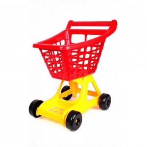 Дитячий ігровий "Візок для супермаркету" ТехноК 4227TXK, 56х47х36.5 см (Червоний)