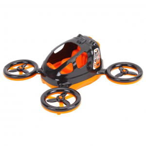 Детская игрушка "Квадрокоптер" ТехноК 7983TXK на колесиках (Черный)