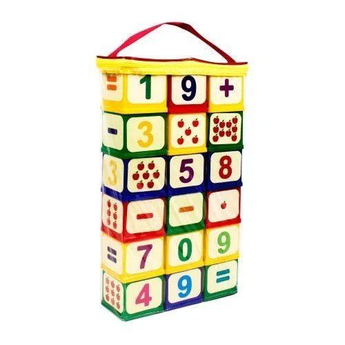Детские развивающие кубики “Арифметика” 71061, 18 кубиков