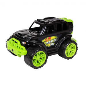 Дитяча машинка "Позашляховик Monster Car" ТехноК 4623TXK (Черно-Зеленый)