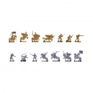Игровой набор "Средневековые воины" ТехноК 4272TXK, 14 фигурок