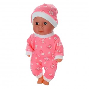 Кукла Пупс 9615-8 23см, ванночка 25 см (Розовый)