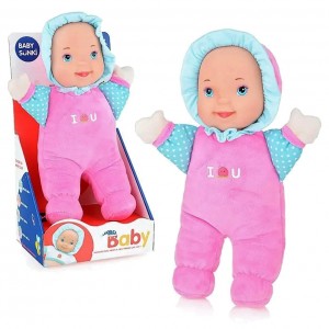 Детская игрушка Пупс Baby Sunki 1830-3/4 мягконабивной (Розовый)