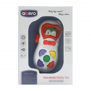 Детский мобильный телефон  QX-9117 со звуком  (Бело красный)